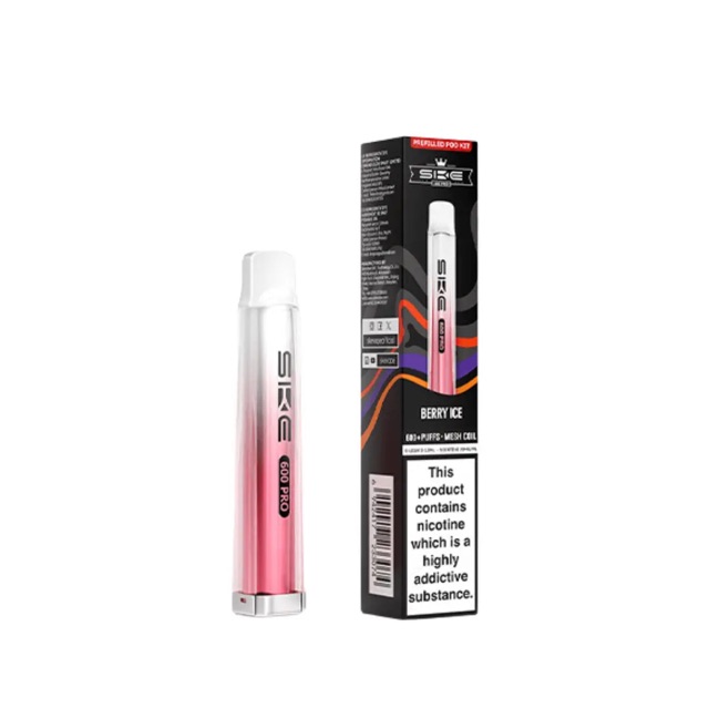 SKE Crystal 600 Pro rechargeable pod kit